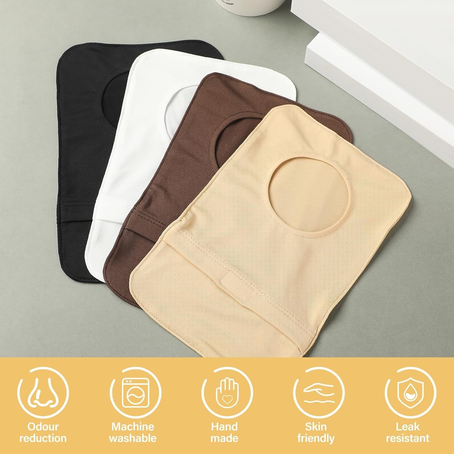 8 Pack Lightweight Stretchy Pouch Covers for Easy Use and Storage – Eco-Friendly