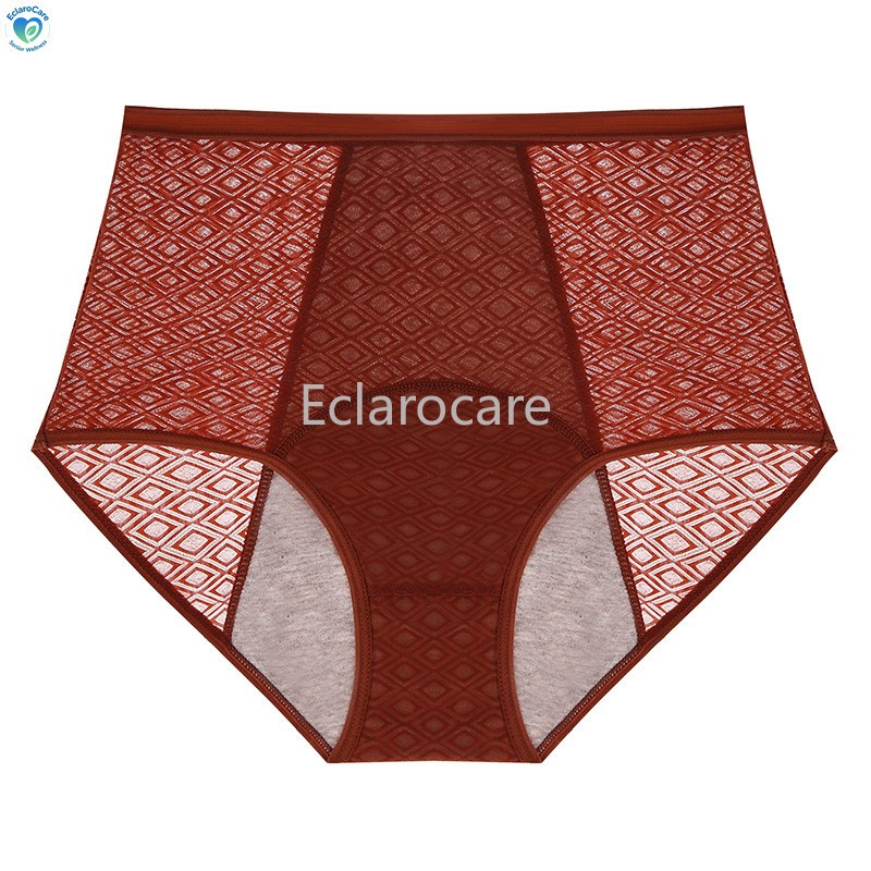 3Pcs Women’s High-Waisted Lightweight Period Underwear 3-Layer Leak-Proof
