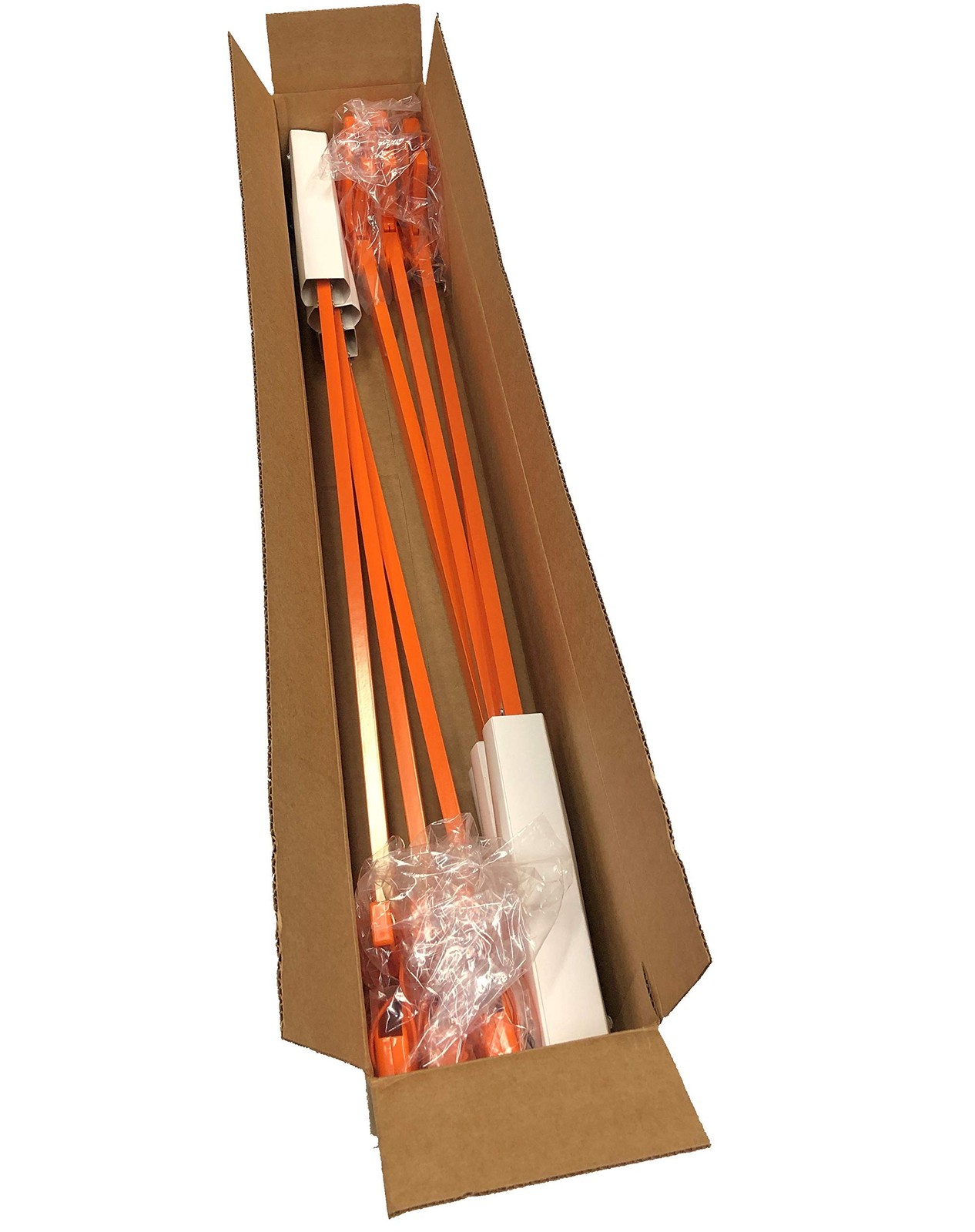 Orange-U-Tongs PRO Grade Litter Pick up Tool, Elastic Lanyard, Suction Cup Re…