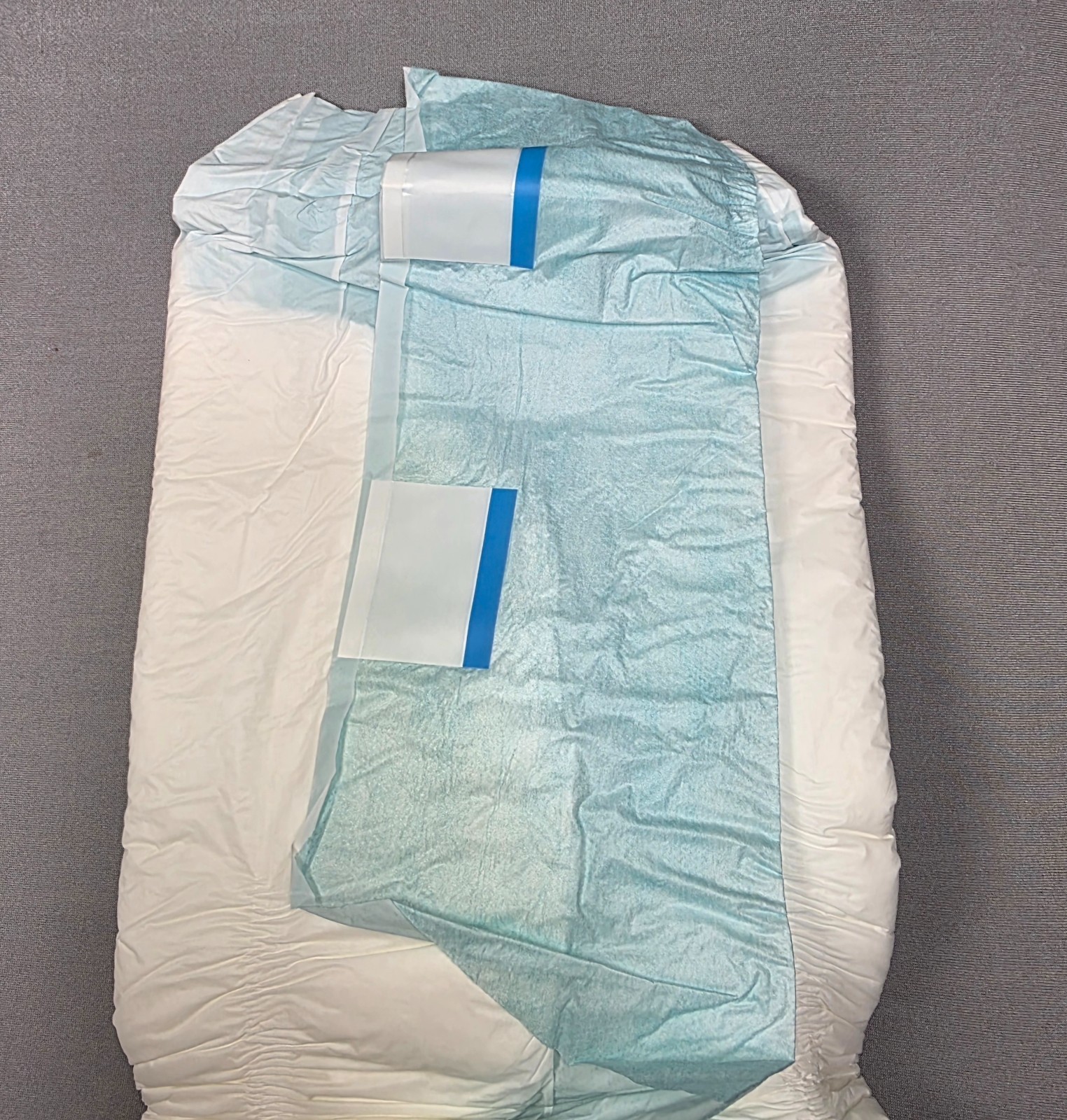 2-Pack of Kiddo Junior Maxi Plus 4-Tape Plastic Backed ABDL Holds 9,000ml Size L