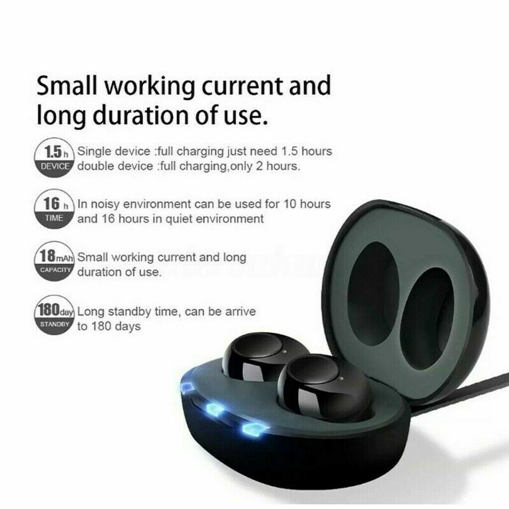 Rechargerable Hearing Aids ITE Sound Voice Hearing Amplifier JH-A39 US STOCK