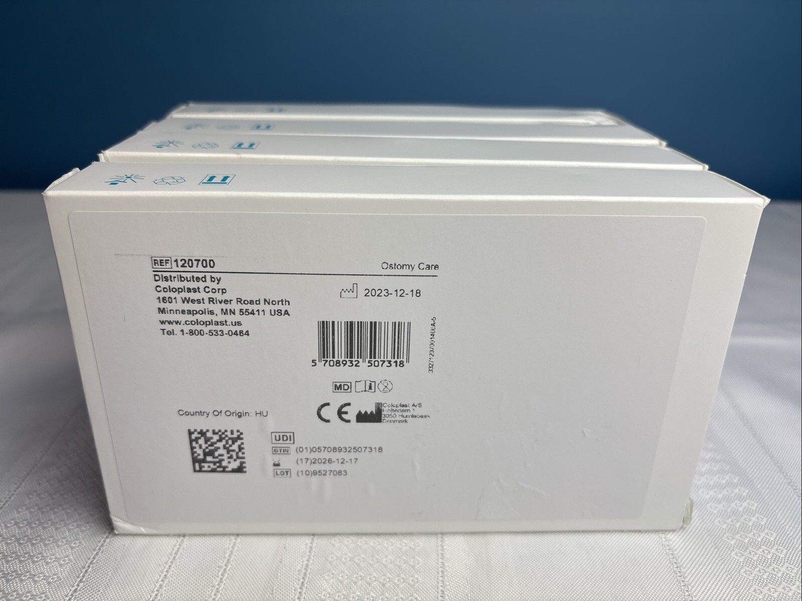 Coloplast Brava 120700 Elastic Barrier Strips 20 Pieces Per Box Beige 4 Boxes