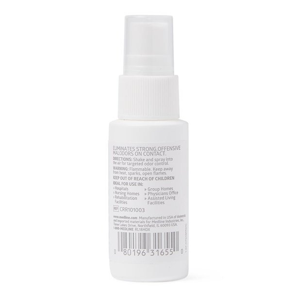 Medline Carrington Simply Fresh Odor Eliminator, Unscented, 1-oz., 1 Each