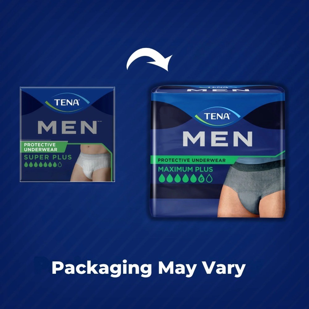 Protective Incontinence Underwear for Men Small Medium 16 Count Discreet