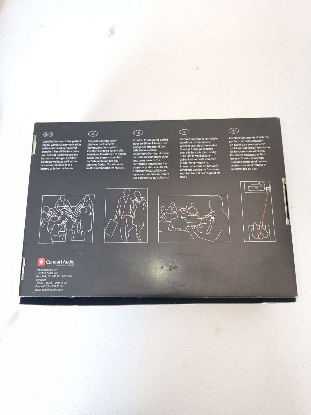 Comfort Audio Contego 900 Receiver, Communication System Working