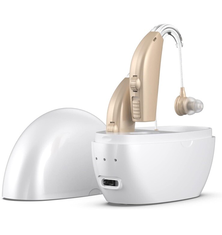 Hearing Aids Amplifiers Rechargeable with Noise Cancelling