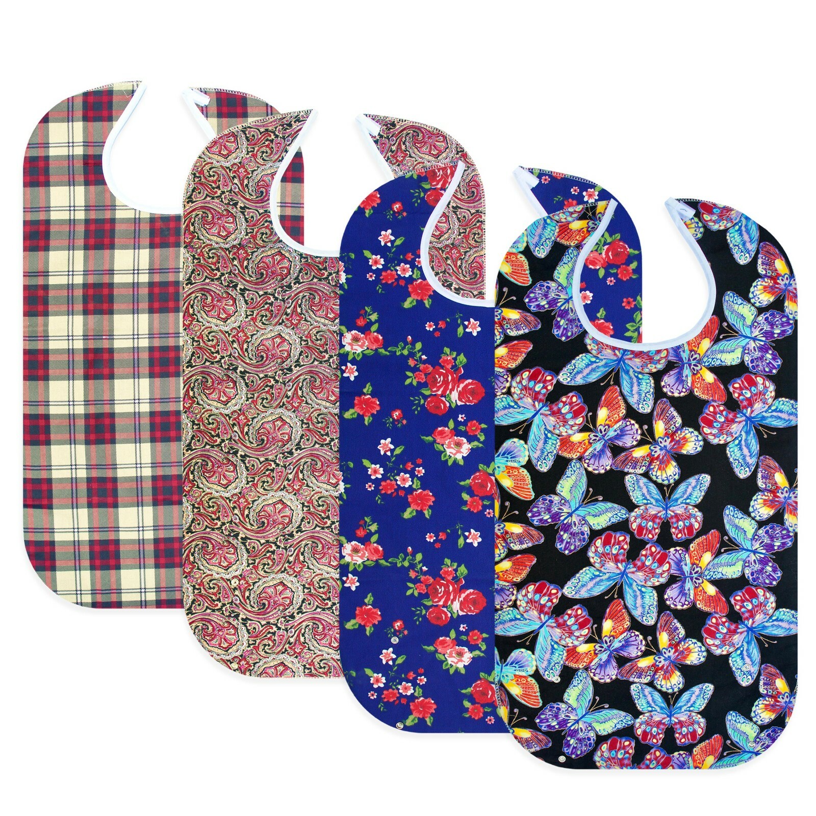RMS Adult Bibs, Waterproof Washable Clothing Protectors
