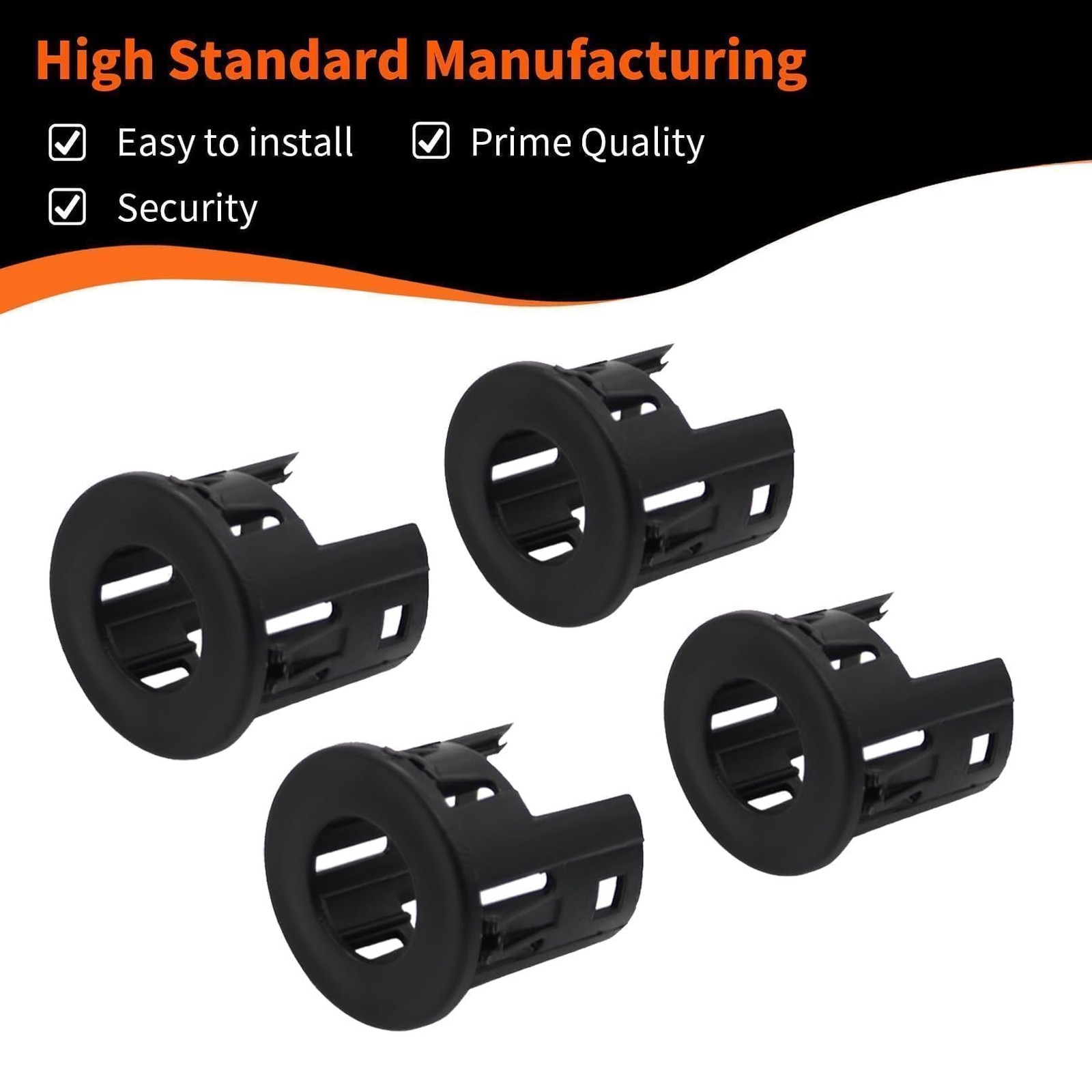 4X Parking Sensor Mount Brackets for 2014-2019 Ram 1500 5LS52TZZAA