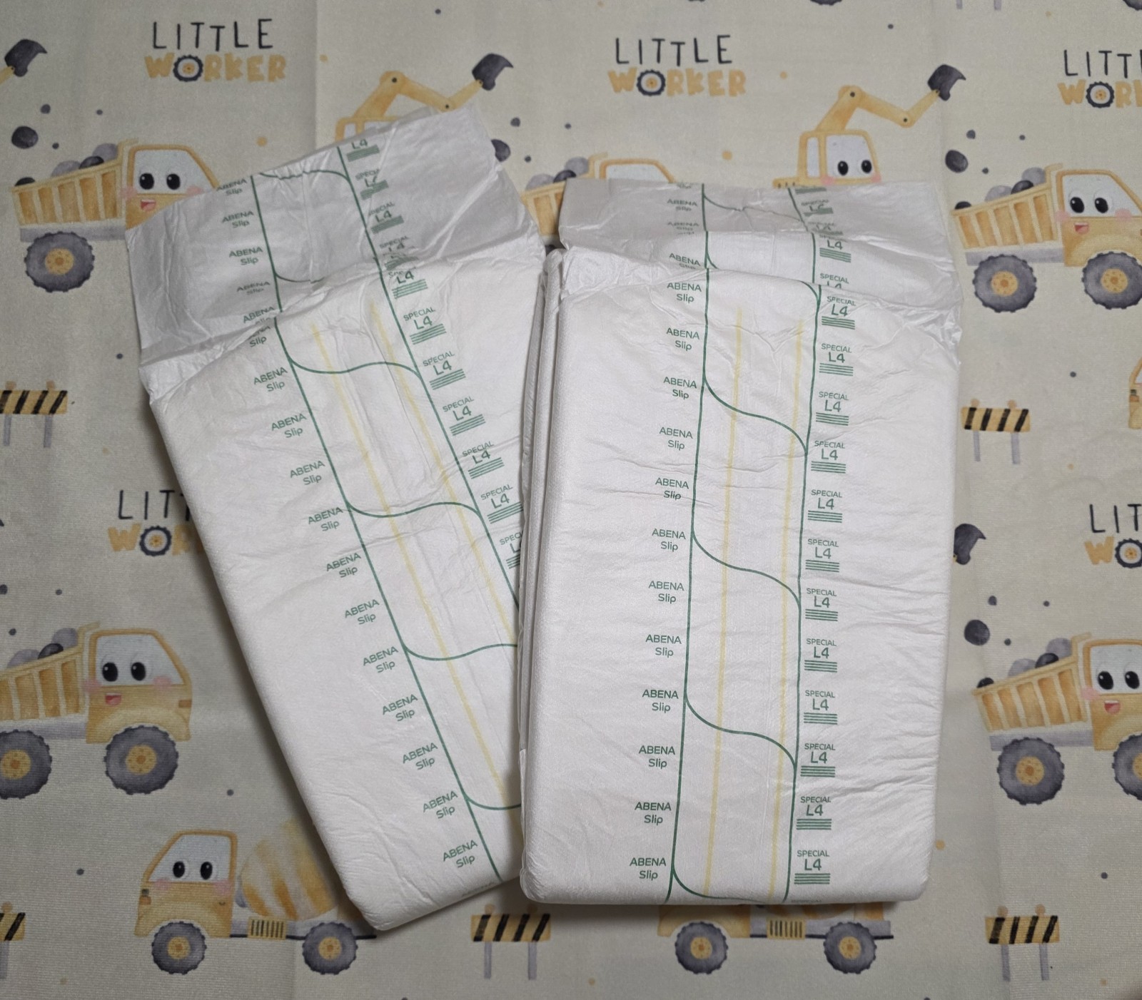 2 Pack Of Abena Abri-Form L4 Premium Overnight Cloth Backed Diapers Large ABDL