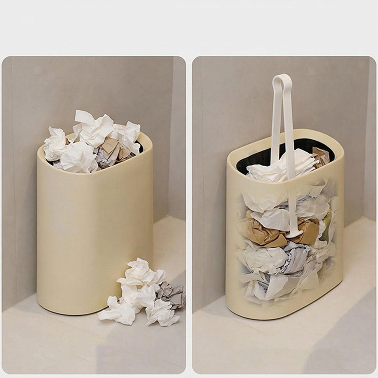 Trash Picker Flat Bottom Litter Pick up Tool for Top Shelf Trash Can Elderly