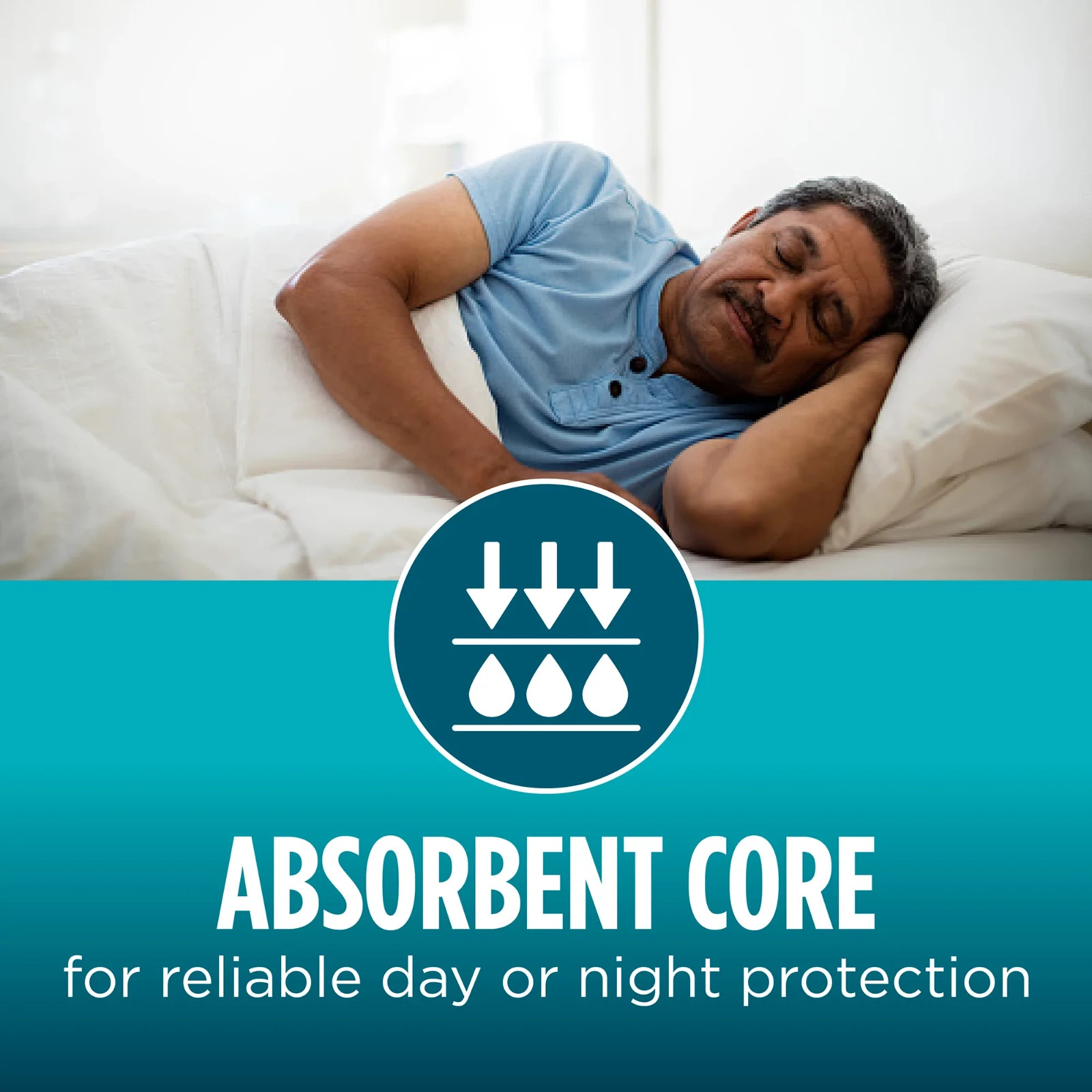 60 Count Assurance Incontinence Belted Shields Unisex Moderate Absorbency (2×30)