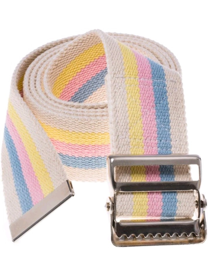 Transfer Gait Belt 72 Inch Universal Secure 100% Cotton Machine Washable