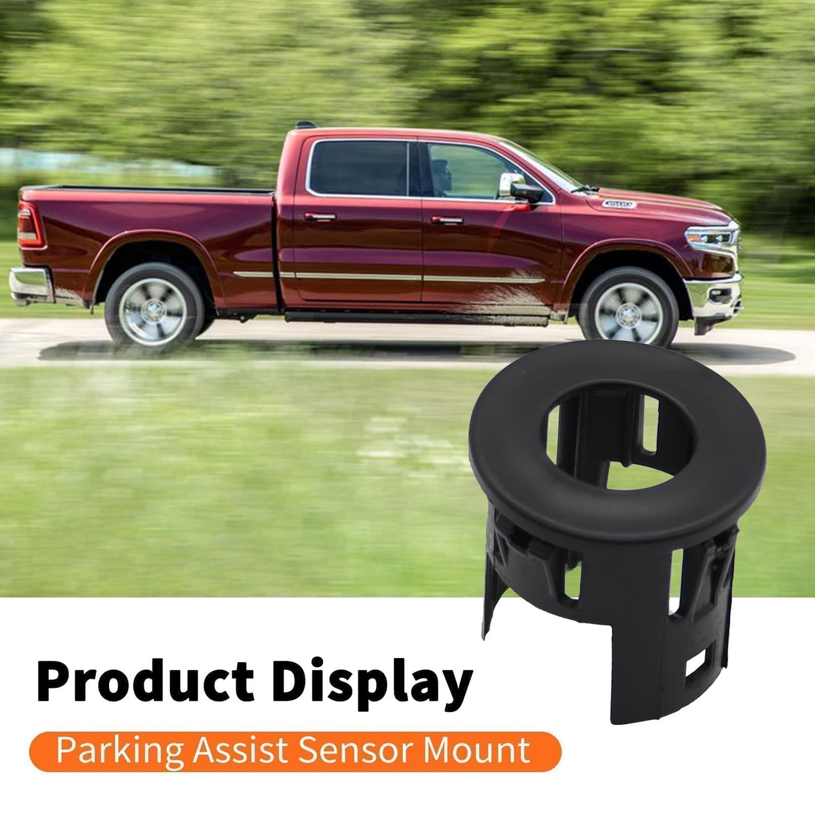 4X Parking Sensor Mount Brackets for 2014-2019 Ram 1500 5LS52TZZAA