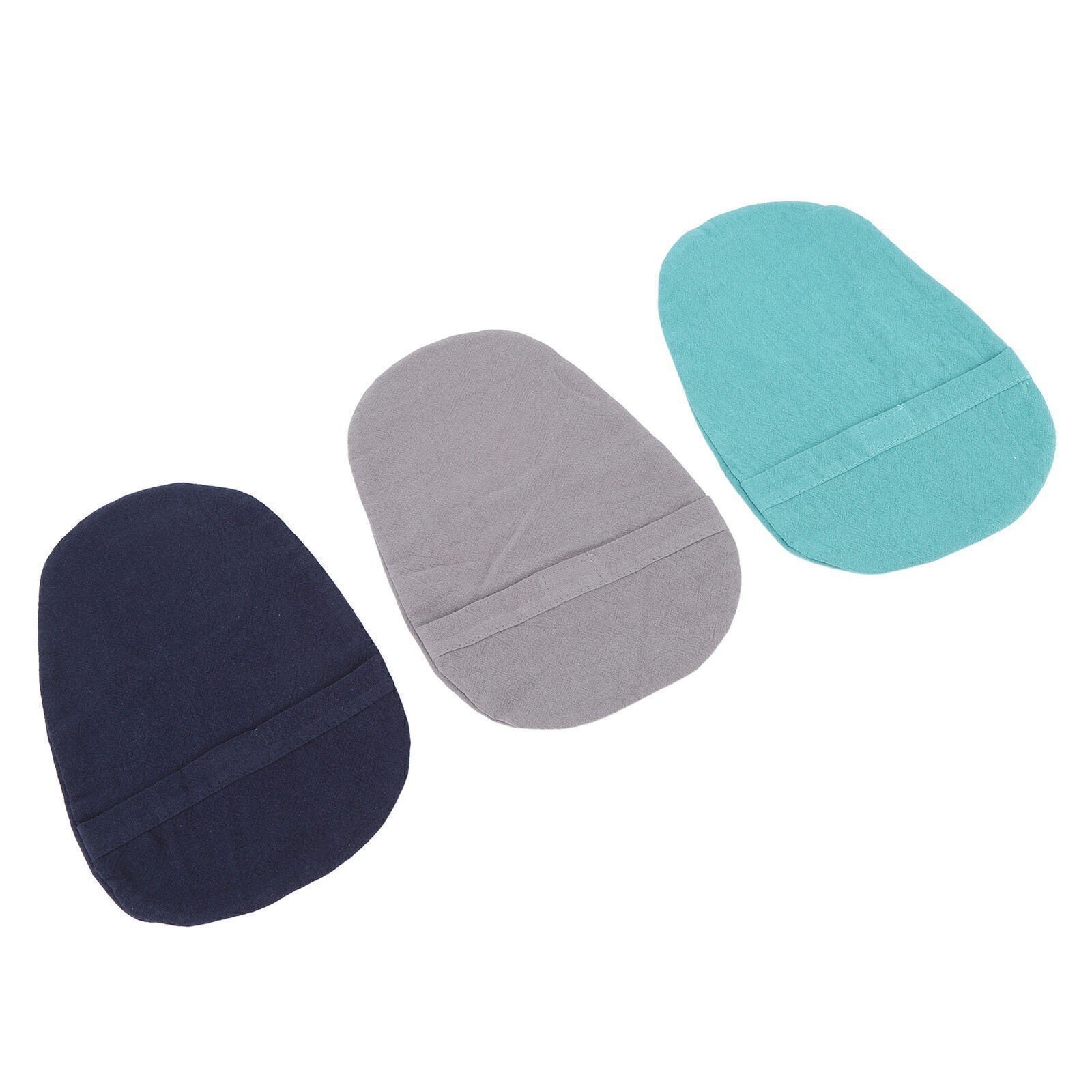 3pcs Ostomy Bag Cover Washable Colors Dust Proof Mixed Detachable Protective