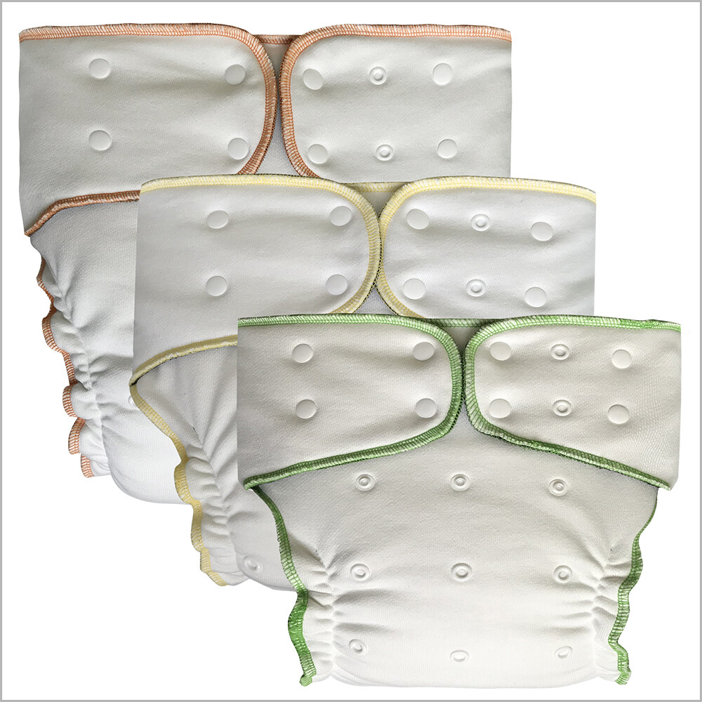 EcoAble Incontinence Bamboo Fitted Cloth Diaper Briefs for Special Needs Adults