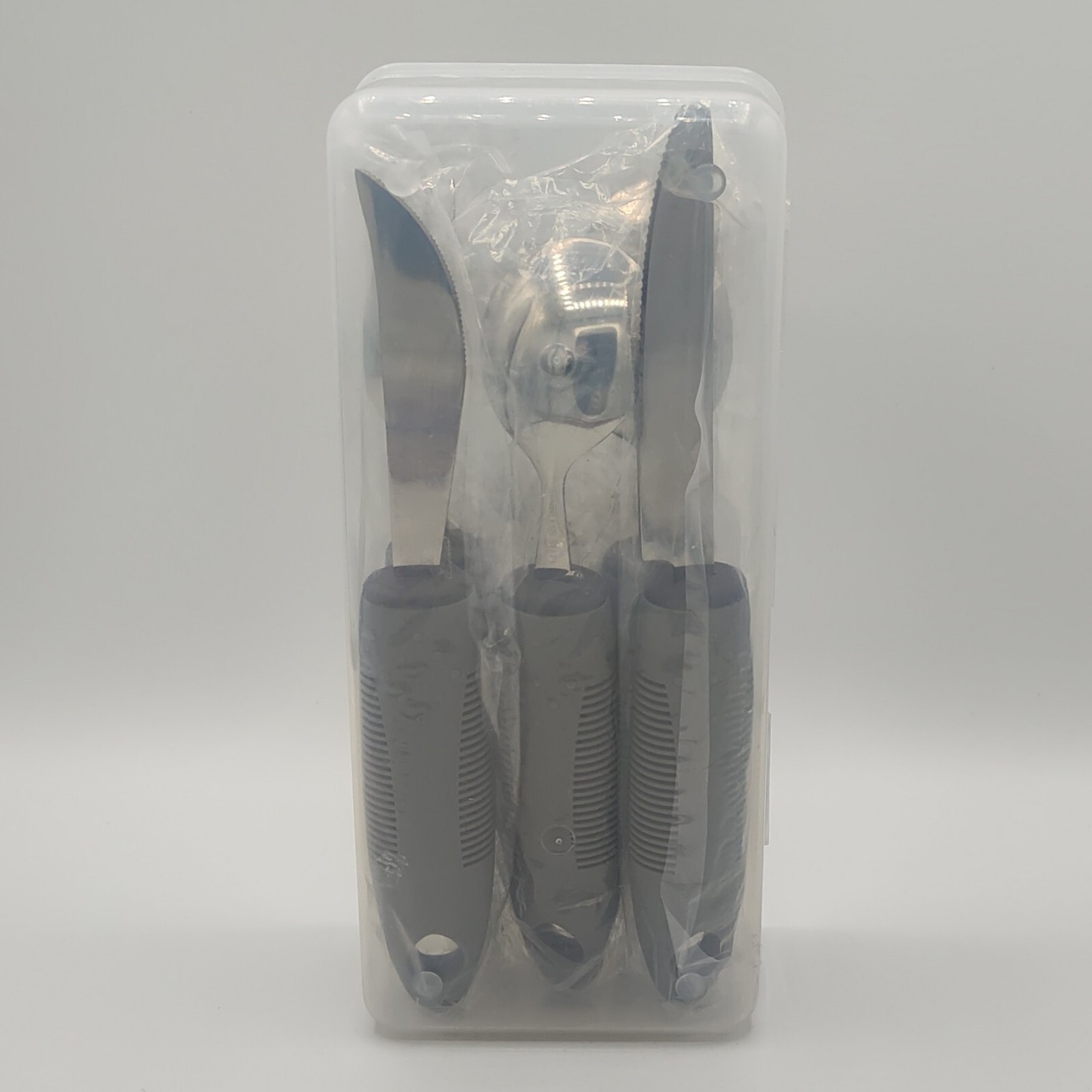 Special Supplies Adaptive Utensils Set of 5 Stainless Steel Grey