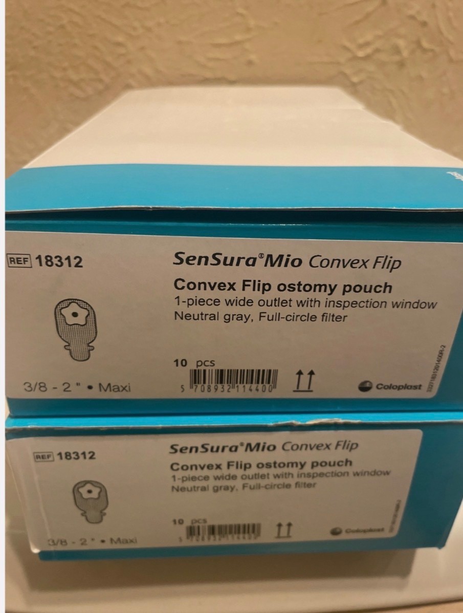 Coloplast buy one box get one free boxes of ref 18312 ostomy pouches