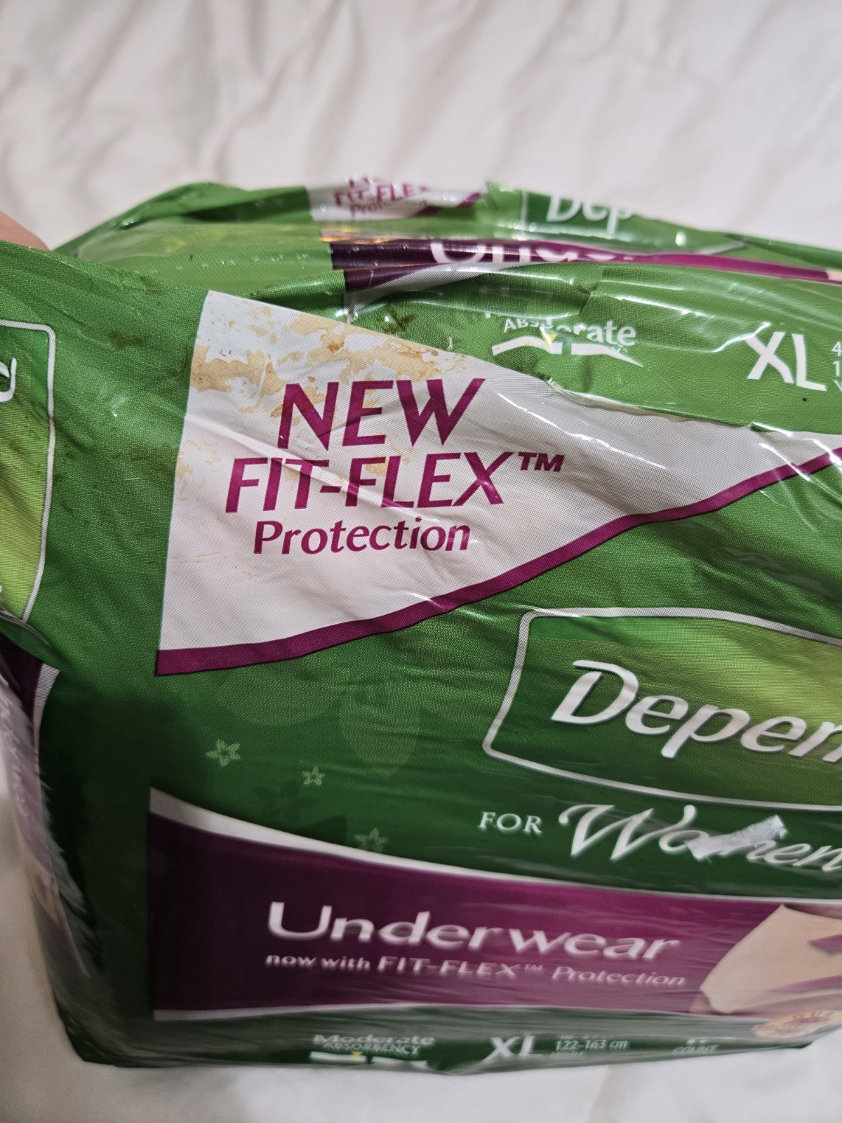 Vintage Depend Fresh Protection Women’s Underwear, XL 17ct Year 2008