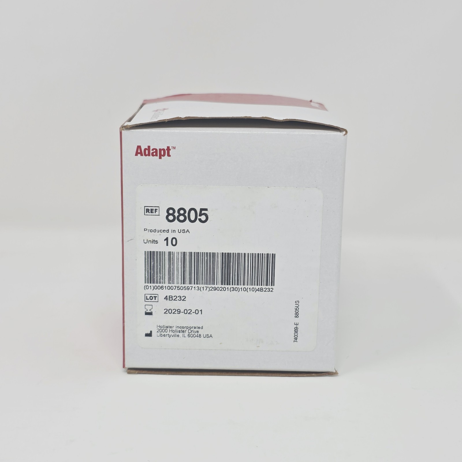 Hollister 8805 Adapt CeraRing Barrier Rings 2″ 48mm 10 pc Expiration 11/26-2/29