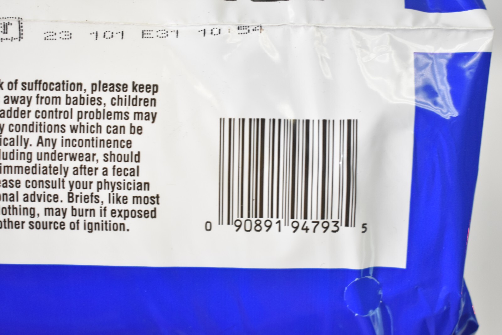 Lot of 2 Rely Maximum Absorbency Medium Size Briefs 16/Pack 32″ To 44″