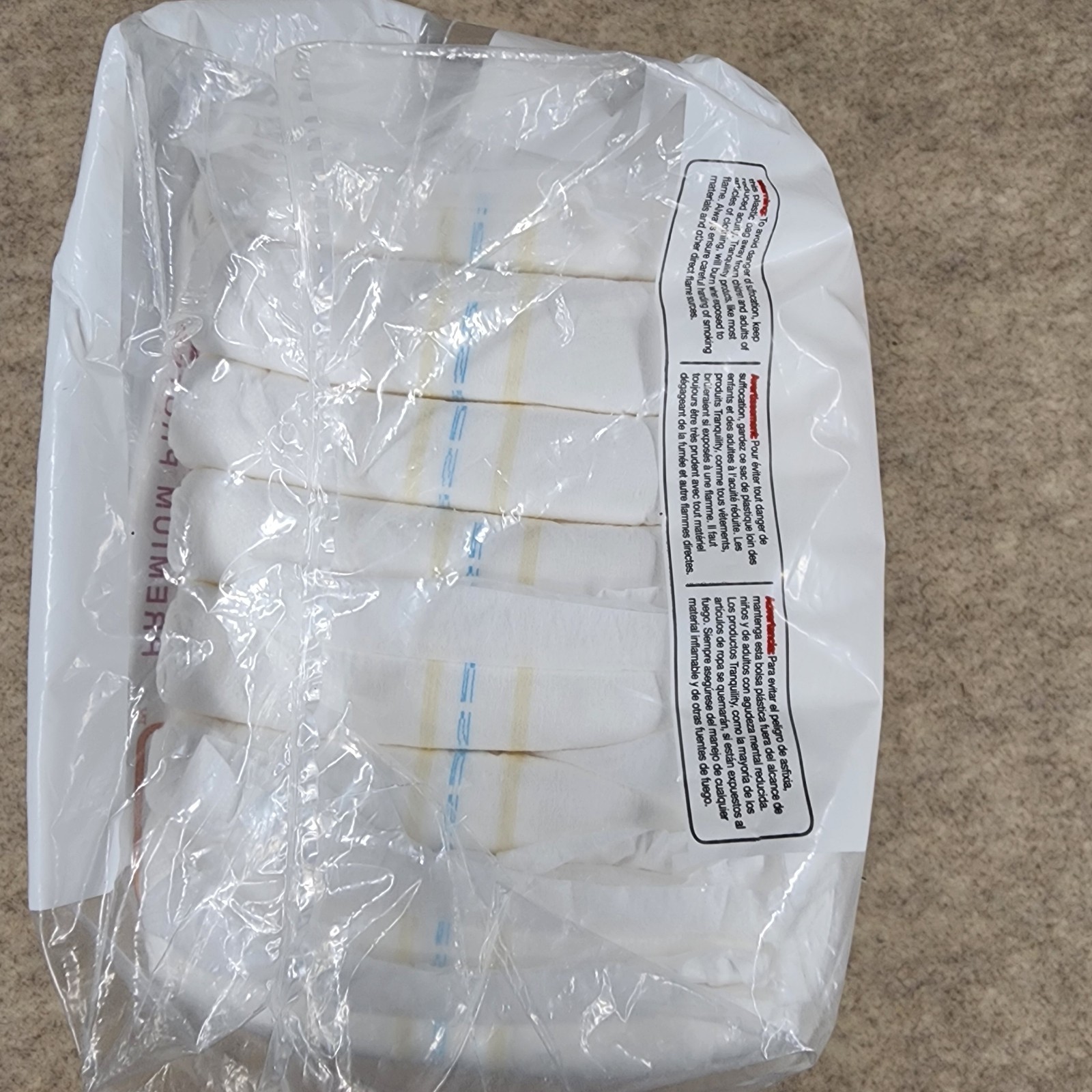 Tranquility Air-Plus Bariatric Briefs 4-5XL, 70 to 108 Inch, 34oz Capacity 1 pk.