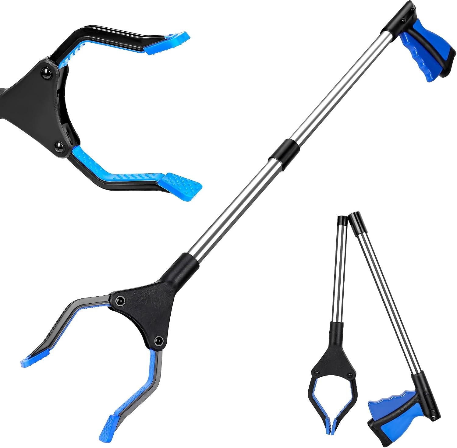Reacher Grabber Pickup Tool, 32 Inch Grabber Reacher Tool for Seniors, Foldable