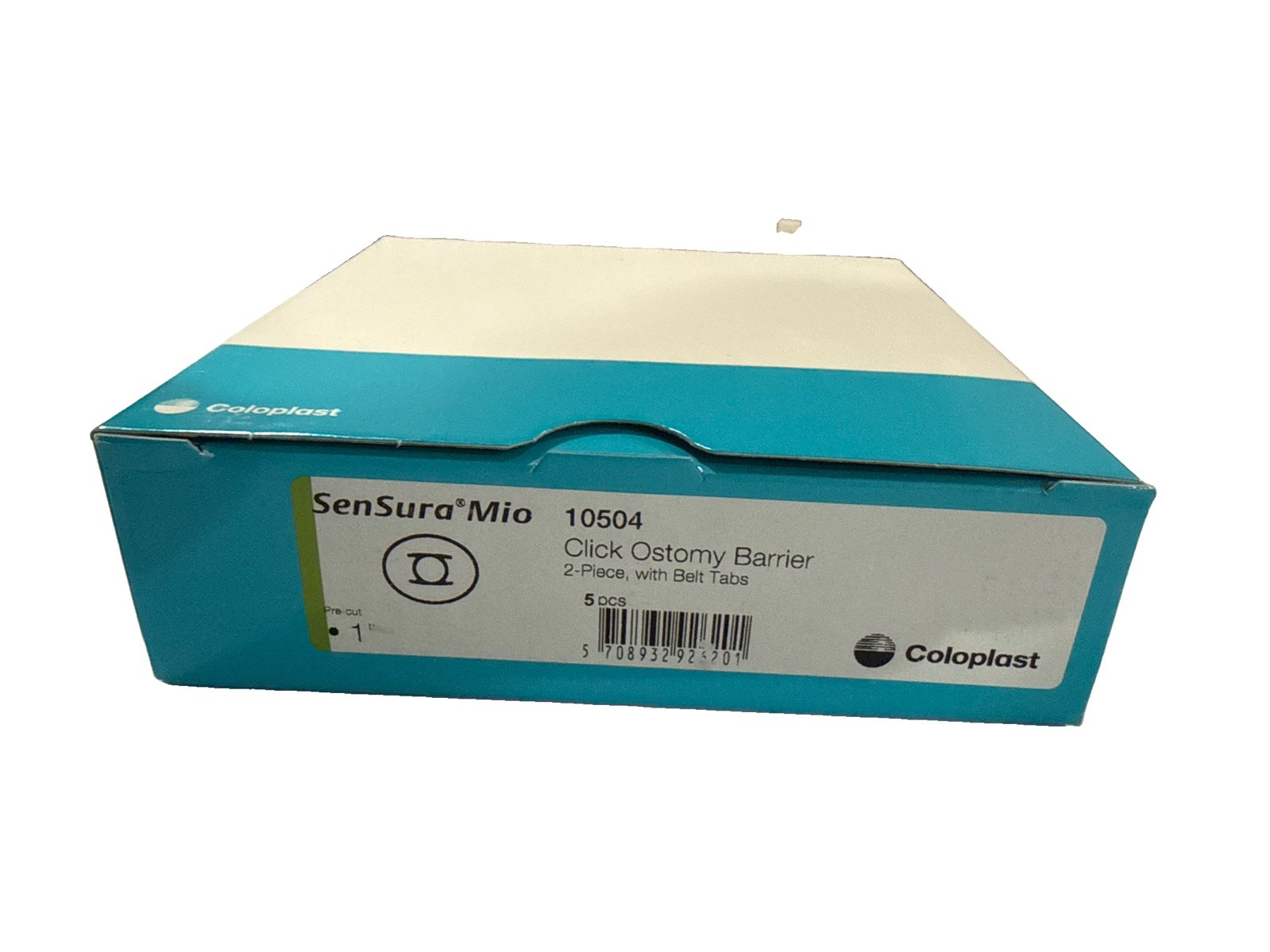 5 Coloplast 10504 SenSura® Mio Barriers 1 inch Pre Cut Exp 11/26