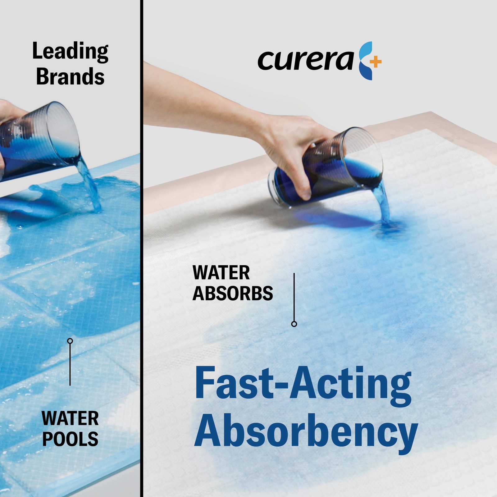 Curera Chucks® Premium Disposable Underpads 30”x36” [100-Count] 30″ x 36″