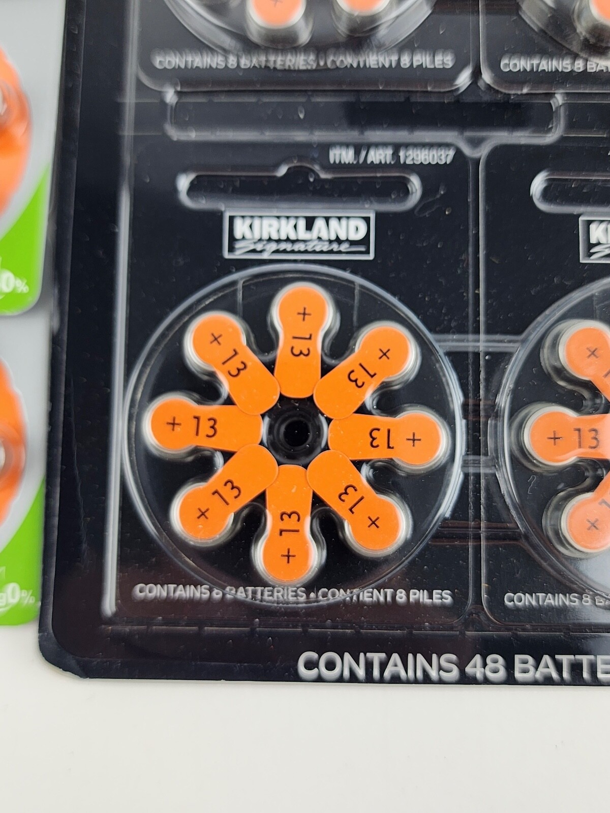 Lot of 84pcs Hearing Aid batteries Size 13 / P13 Kirkland & Power One Exp 2024