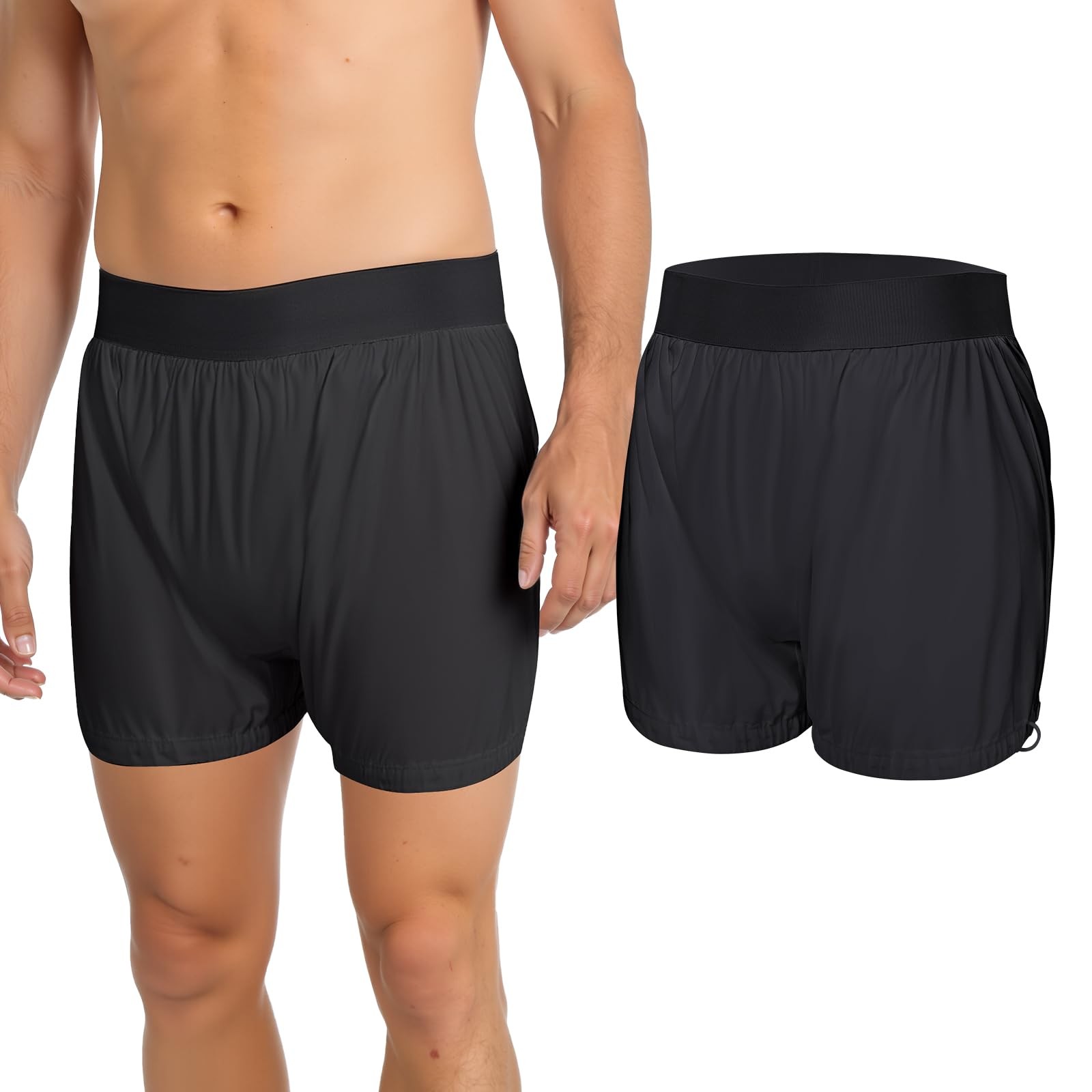 Carer Adult Diaper Cover Noiseless Waterproof Incontinence Underwear with Adj…