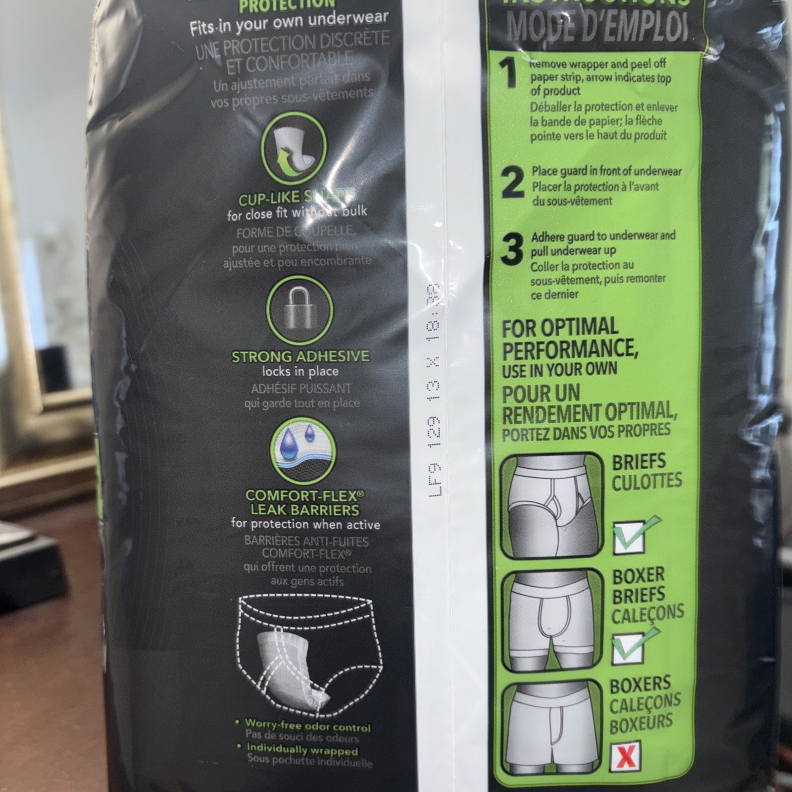 Depend Guards Incontinence Pads for Men, Maximum Absorbency 52 Count