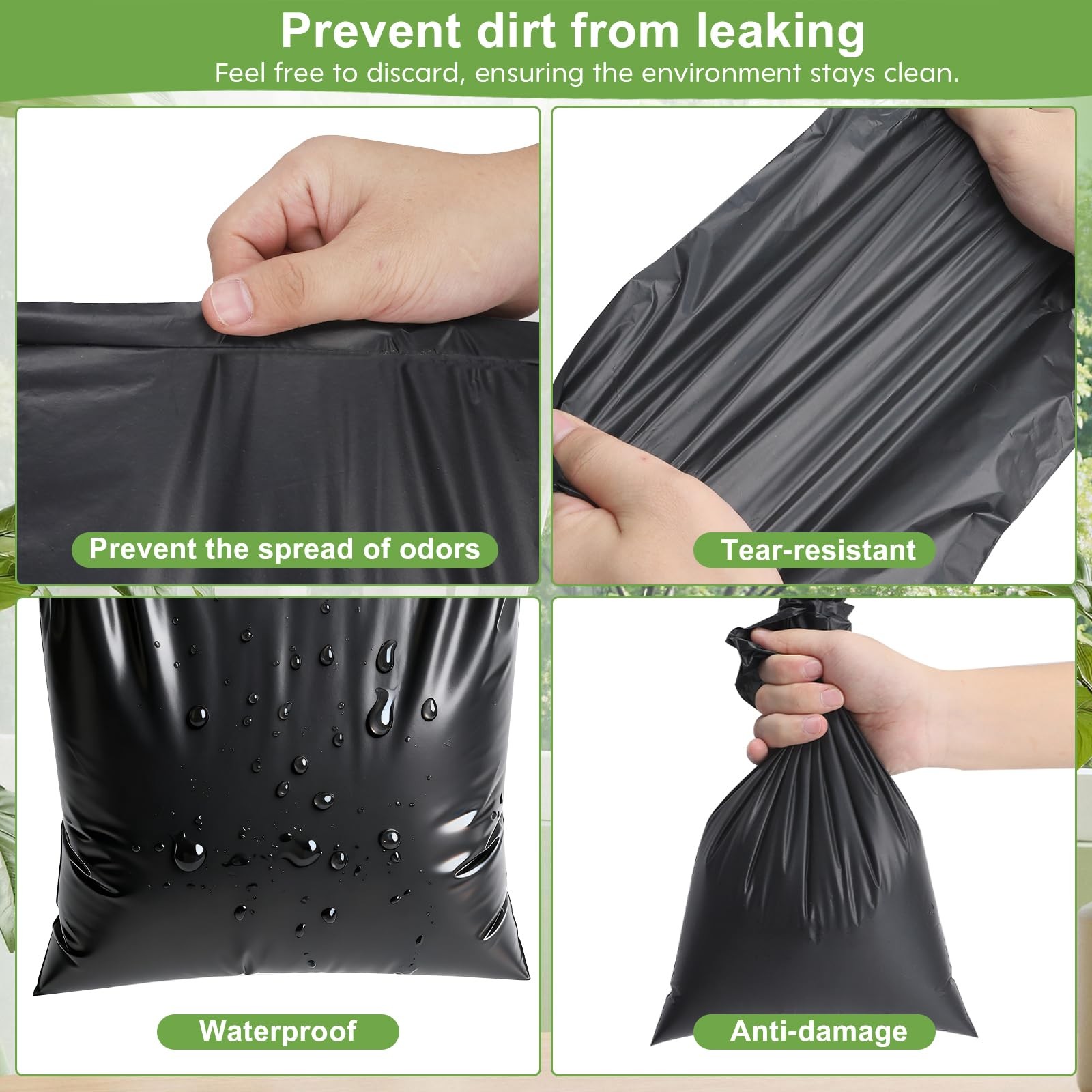 300 Pcs Disposable Colostomy Bags – Sealed Odor-Proof Ostomy Disposal Bags, E…