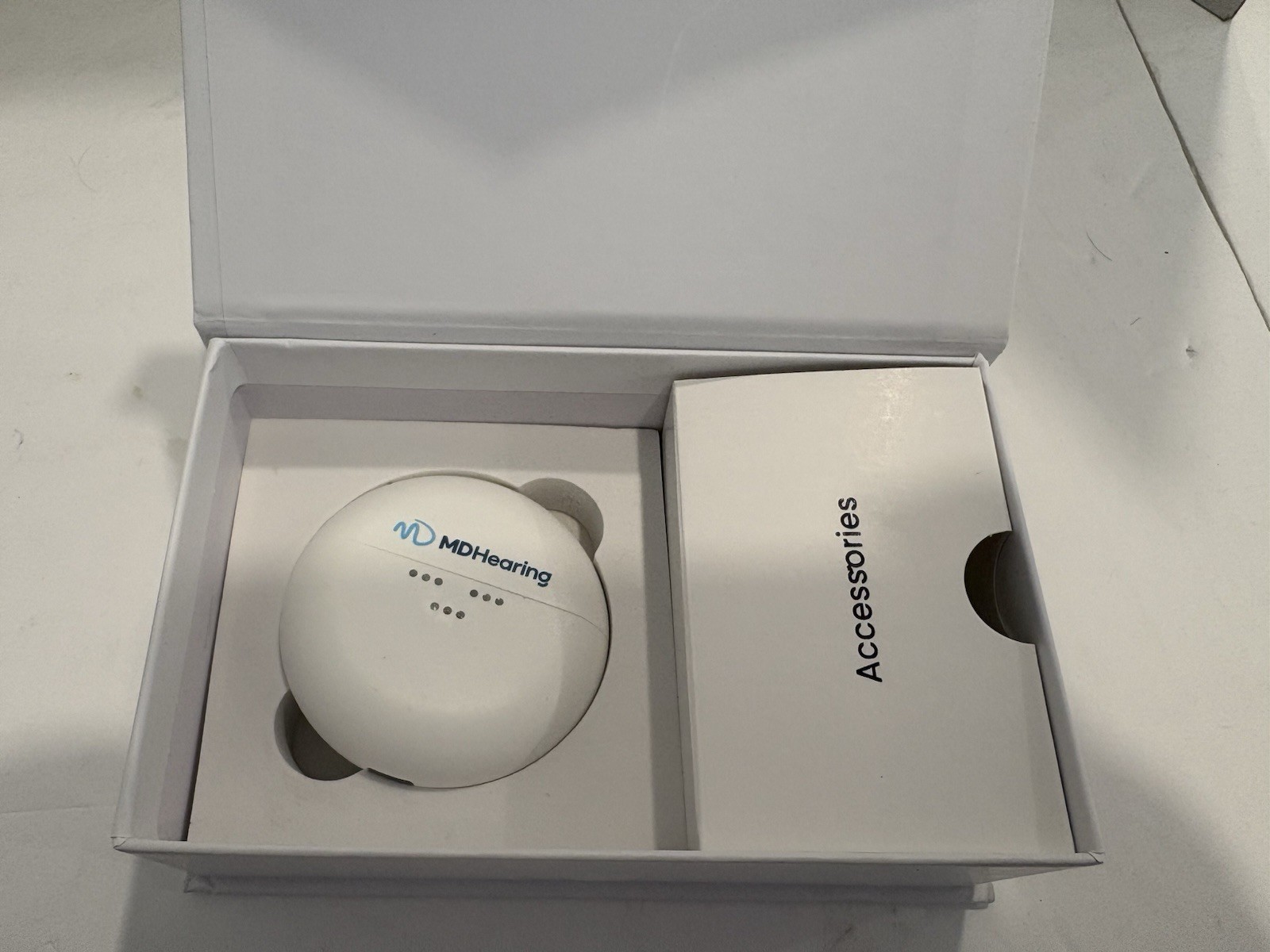 MD Hearing Aids NEO Digital Rechargeable Wireless OTC Hearing Aids & Charger