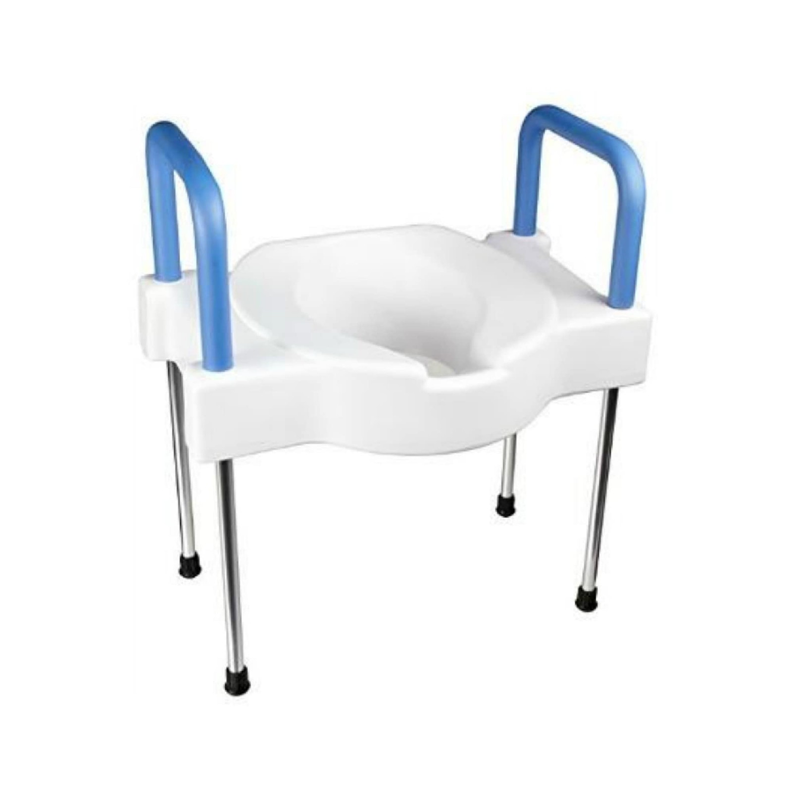 Sp Ableware 9155 Tall-Ette Elevated Toilet Seat Extra Wide Seating Surface And