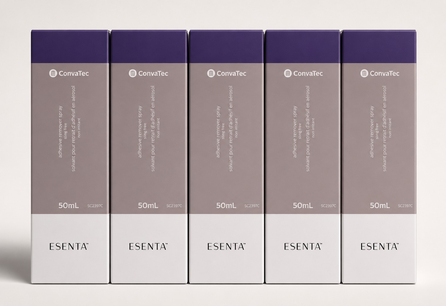 ConvaTec 423289 ESENTA™ Sting Free Adhesive Remover 50 mL (5 Bottles)