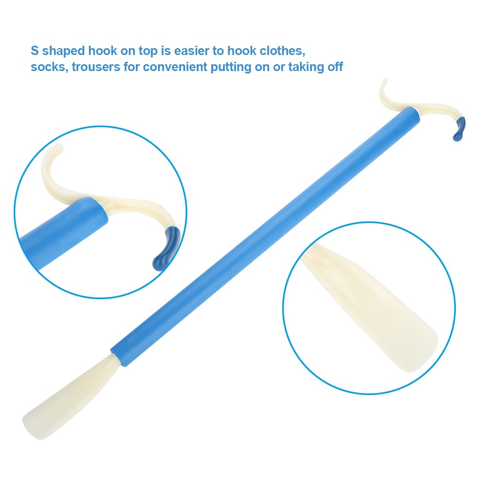 Mobility Disability Aid Unique Handle Stick For Easy Dressing