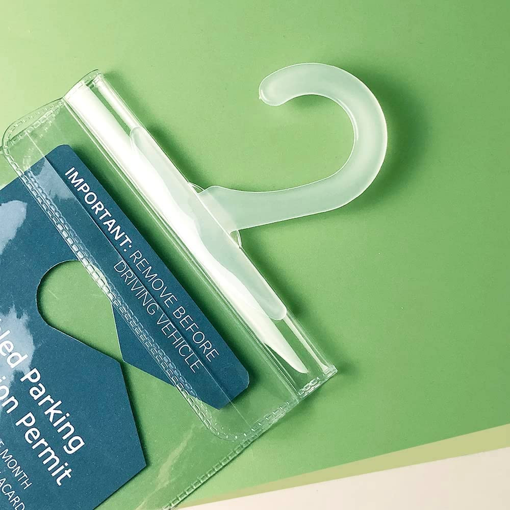 Handicap Placard Holder – Ultra Transparent Disabled Parking Permit Placard Prot