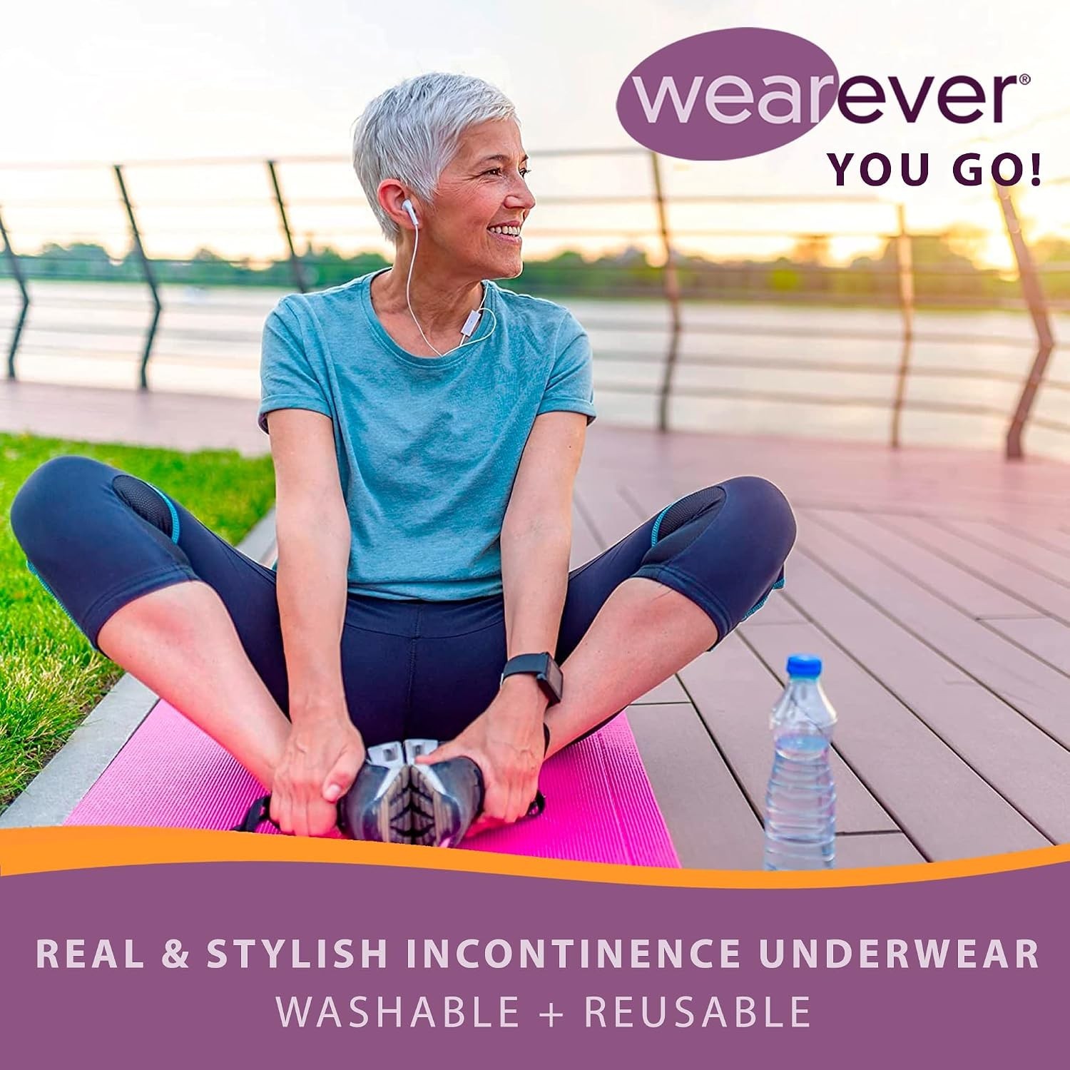 3-Pack Women’s Reusable Incontinence Briefs – Maximum Absorbency 600 ml 4XL
