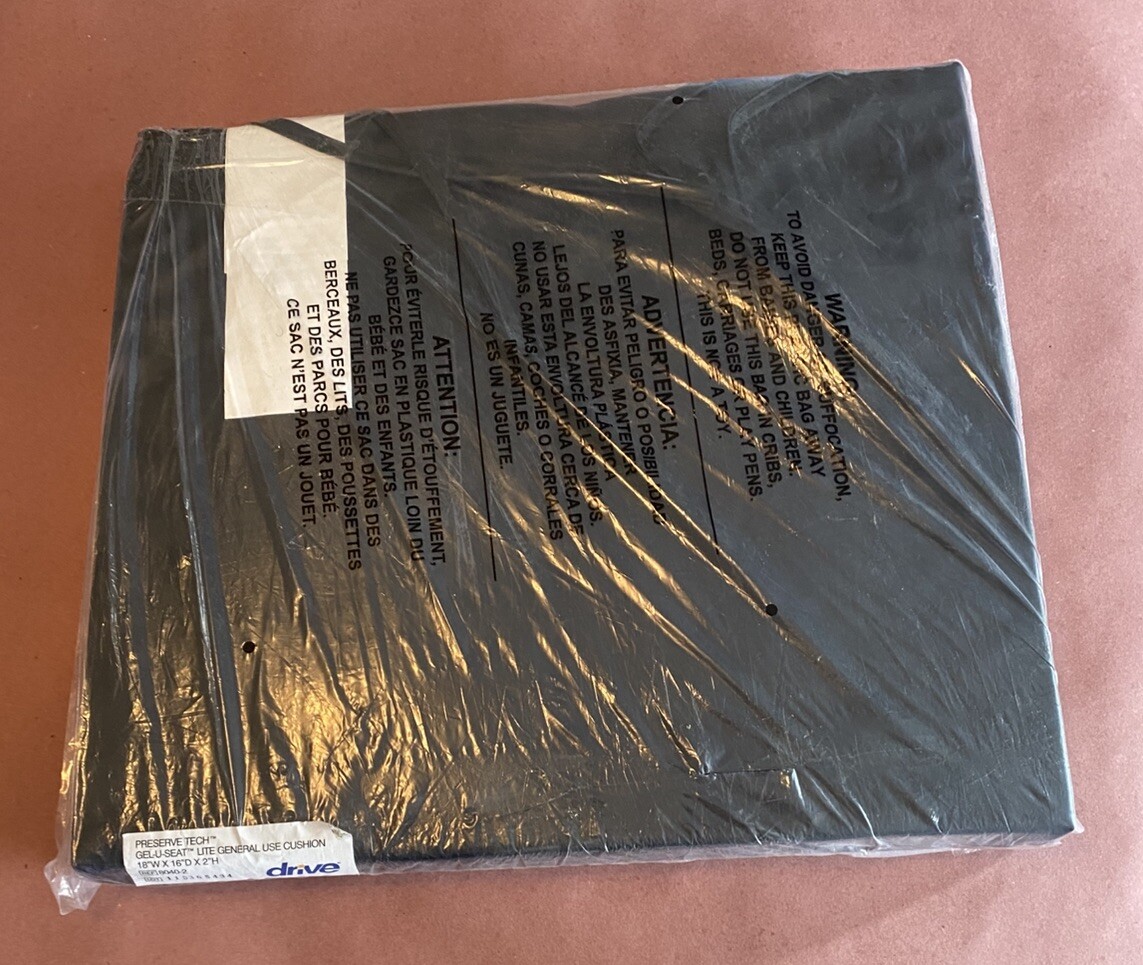 Drive Medical 8040-2 Gel-U-Seat Lite General Use Gel Cushion