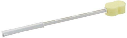 Sammons Preston Bath Sponge, Lightweight Long Handled Washer and Scrubber for