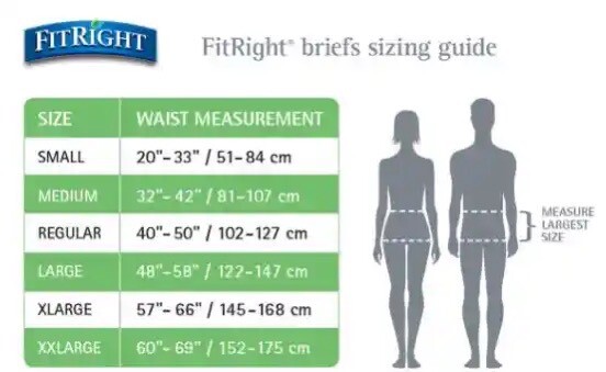 Medline FitRight Underwear Extra Protective Size Large 20 Units
