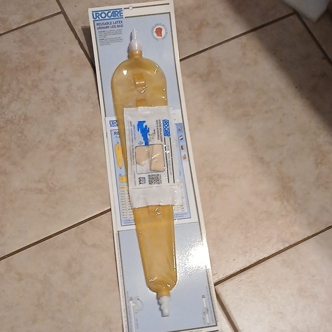 Urocare Reusable Latex Urinary Bag long -slim 26Fl OZ