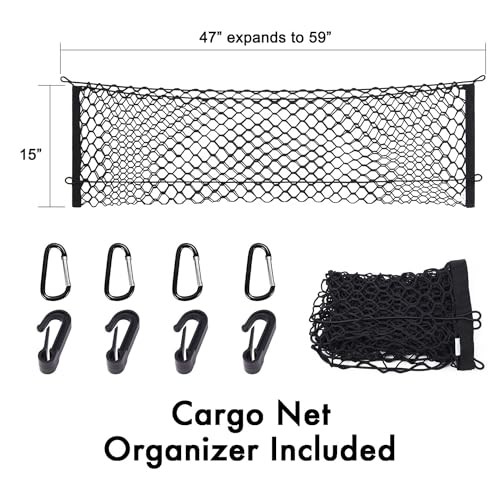 GRAB-IT 6 ft Truck Cargo Retriever—Cargo with Net Organizer