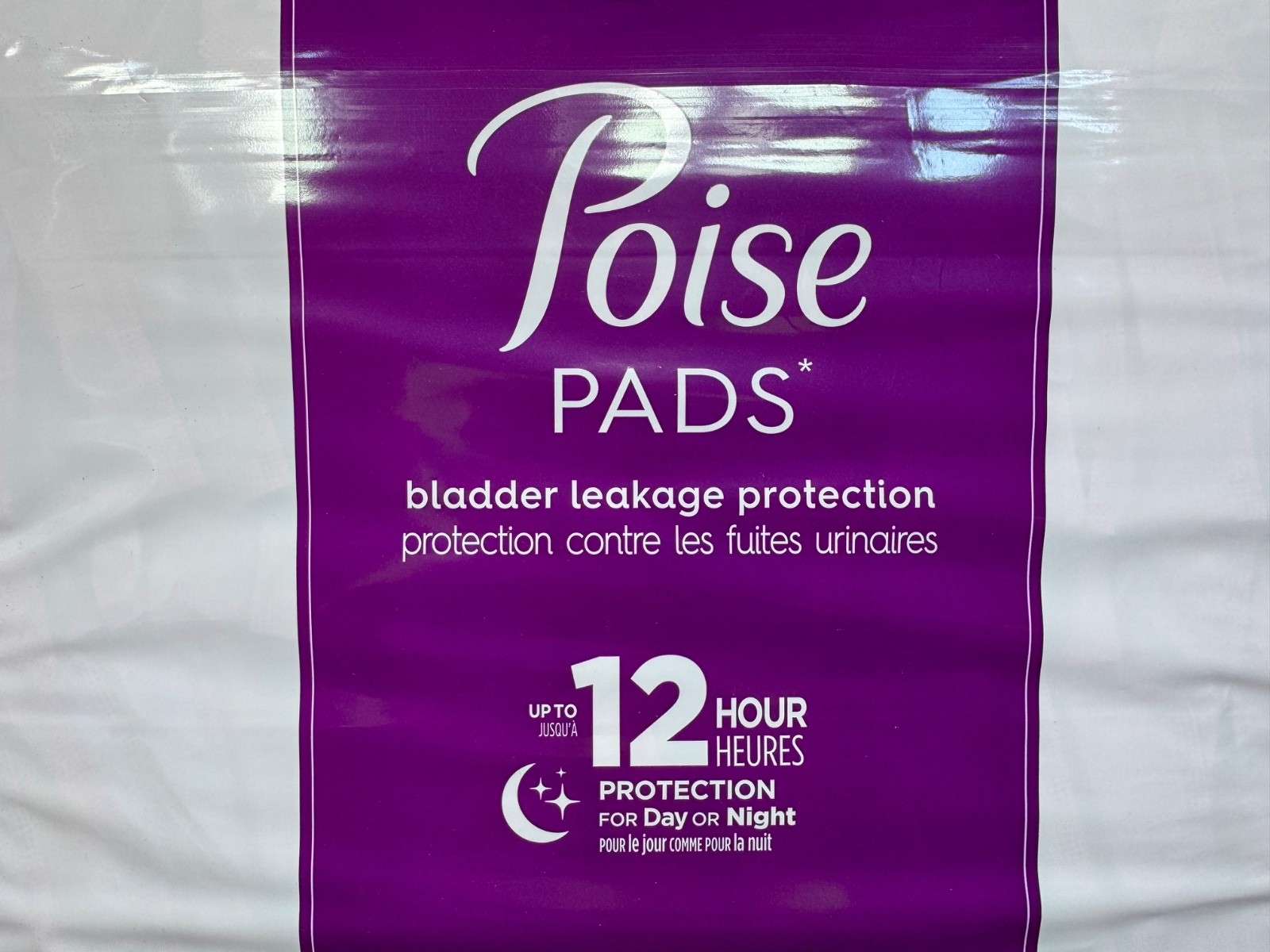 Lot of 90 Poise Incontinence Pads Long Length #6 Ultimate Supreme