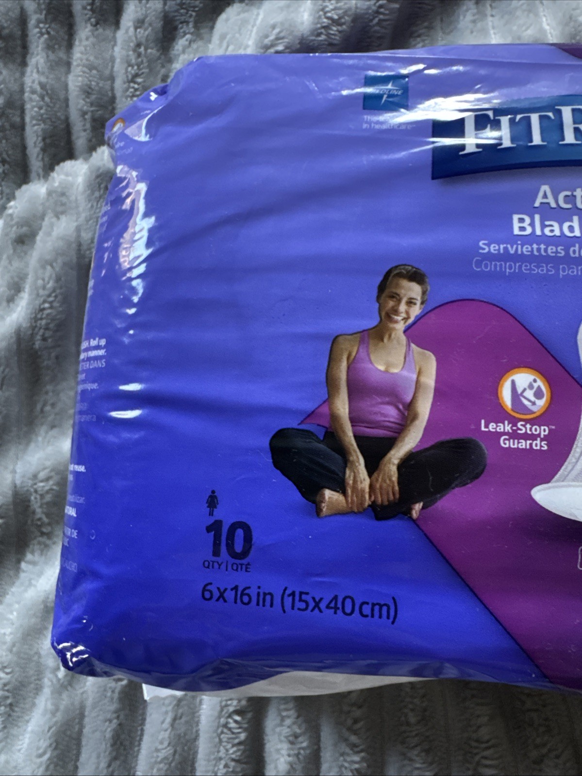 FitRight Bladder Control Pads Ultimate 10 Count In Bag