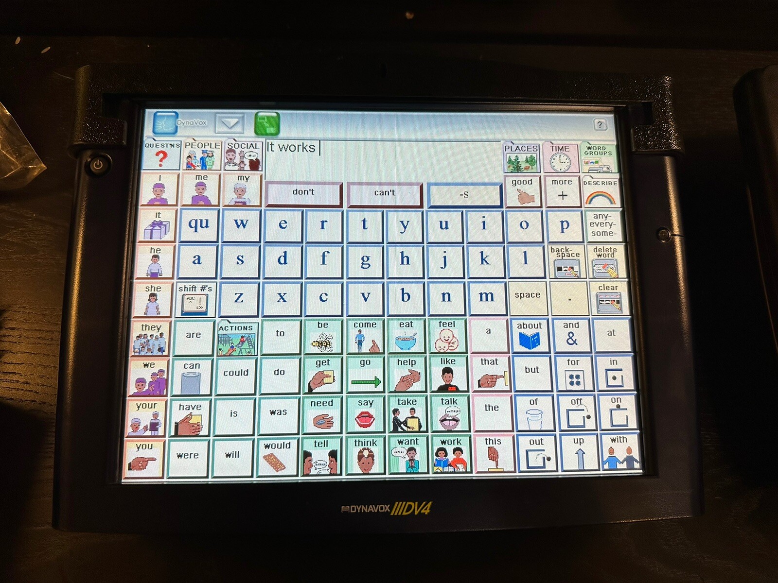 Prentke Romich DynaVox Special Needs Learning and Communication Device Lot READ
