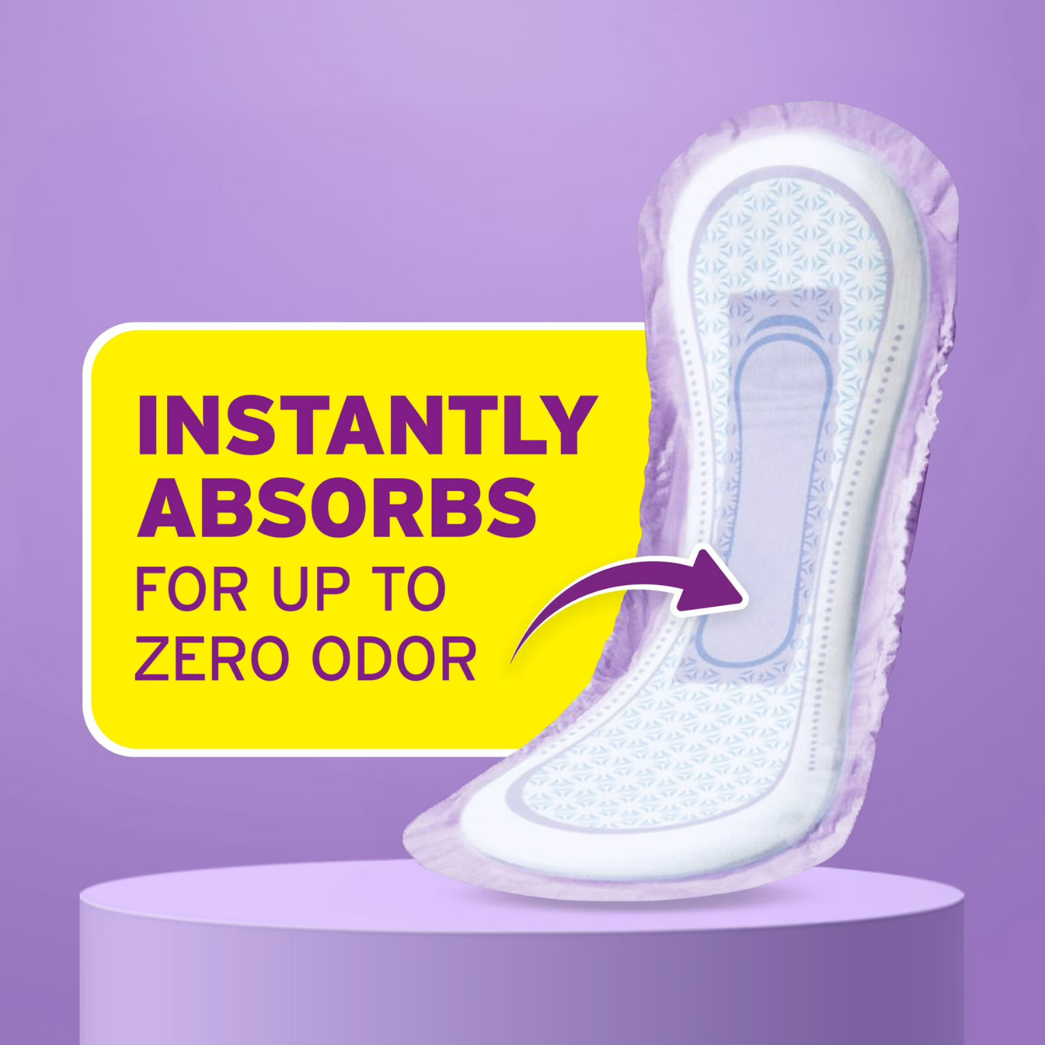 Poise Incontinence Pads for Women, 7 Drop Ultra Absorbency Long Length, 39 Ct