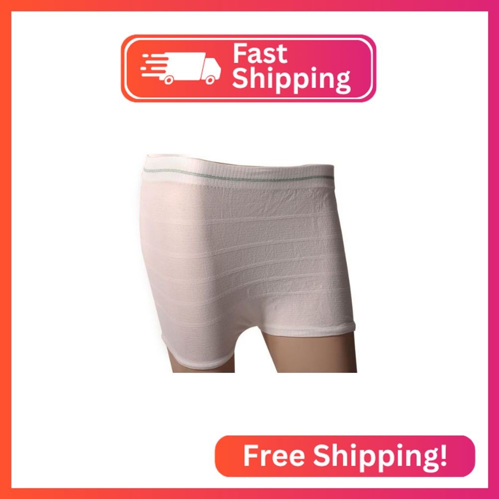Medline MSC86400Z Premium Knit Incontinence Underpants, X-Large (Pack of 5)