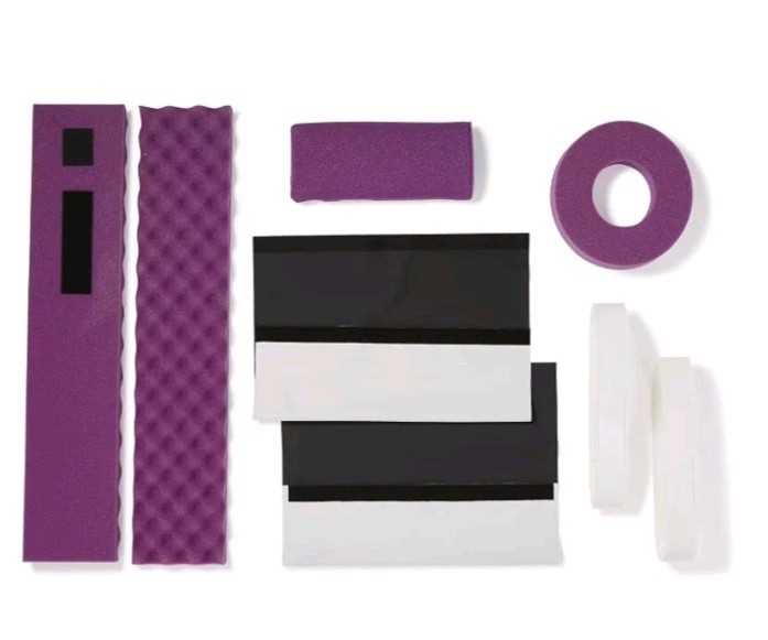 Medline Foam Positioner Kit. Purple Hana Table, 6 Case NON081660