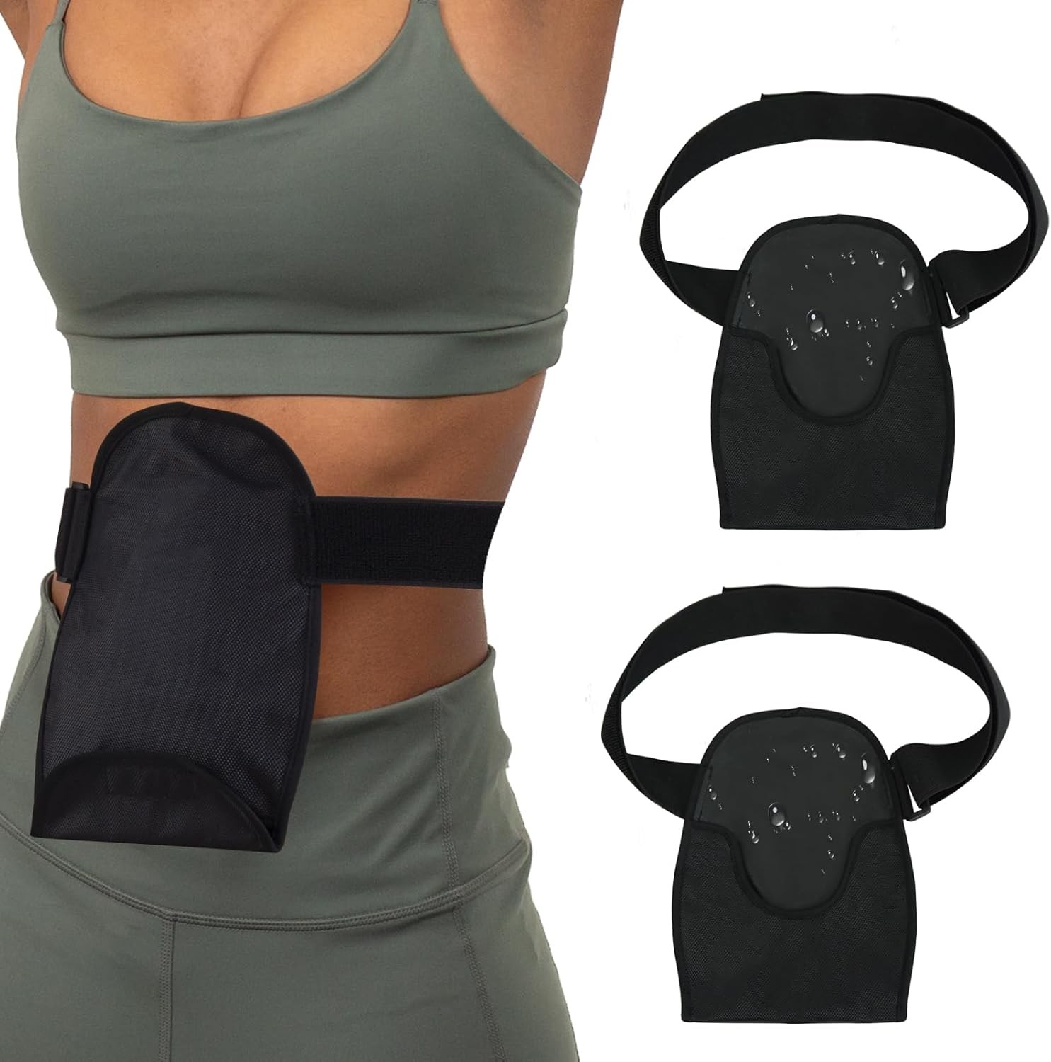 Waterproof Ostomy Bag Covers Adjustable Universal Stoma